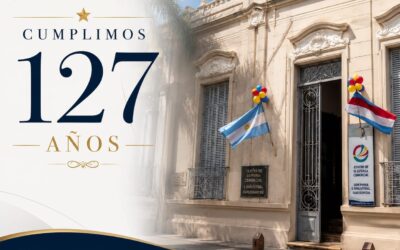 EN EL 127 ANIVERSARIO DEL CENRO DE DEFENSA COMERCIAL E INDUSTRIAL DE GUALEGUAYCHÚ